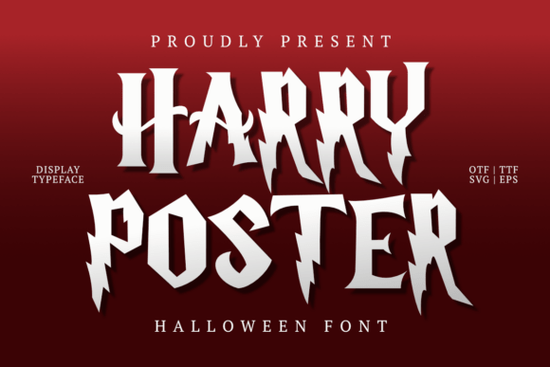 Harry Poster Regular Font Font